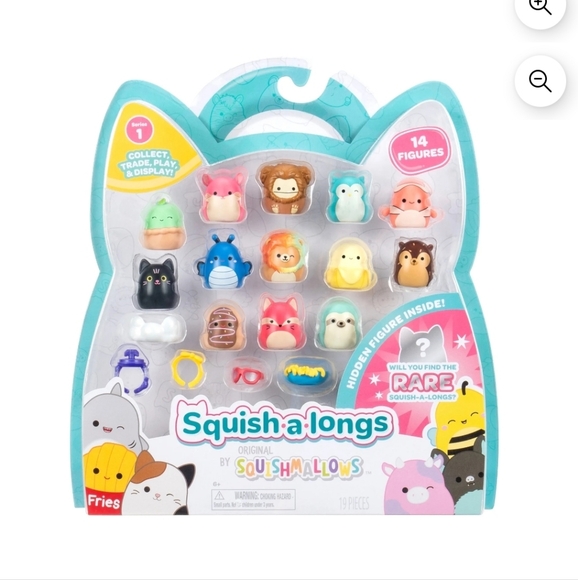 Squish-a-longs by Original Squishmallows 14 Pack - (14) 1 inch Mini-Squish - Picture 1 of 3